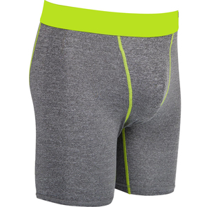 Pantalones cortos atléticos de entrenamiento para gimnasio para hombres, secado rápido, absorción de humedad, venta al por mayor, el mejor diseño de compresión, tela peinada - Product Image 2
