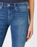 Jean en denim taille mi-haute pour femme, broderie à lacets, coupe droite décontractée, grandes tailles, respirant, imperméable, écologique, personnalisable OEM