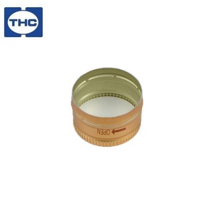 Fabricante de Tapas Metálicas de Aluminio de 22 mm a Prueba de Manipulación (ROPP) para Frascos, Grado Alimenticio, Certificación SGS, Personalizables OEM - Product Image 3