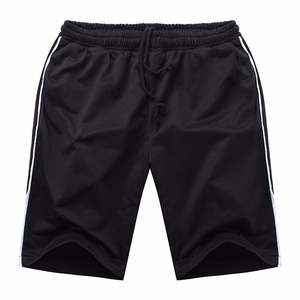 กางเกงขาสั้นผ้าโพลีเอสเตอร์สำหรับผู้ชายแห้งเร็วเป็นมิตรต่อสิ่งแวดล้อมระบายอากาศได้ดีกางเกงกีฬาลำลองขาตรงความยาวกลาง - Product Image 4