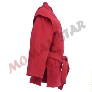 Desgaste de artes marciales de alta calidad con logotipo personalizado Sambo Blue Gi - Product Image 3