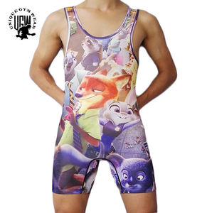 Singulet à carreaux personnalisable pour homme, entraînement de gymnastique, lutte, yoga, séchage rapide, respirant et écologique - Product Image 1