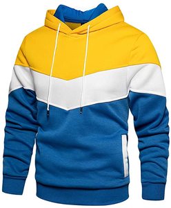 Sudadera con Capucha de Forro Polar para Hombre, Color Sólido, 100% Algodón, para Invierno, Moda Casual - Product Image 1