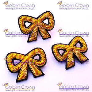 Broche personalizado de alta calidad de producción profesional bordado de lingotes | Broche de alambre de lingotes personalizado - Product Image 4