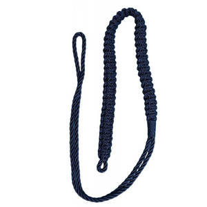 Bullion Wire Cord Aiguillette Charreteras de hombro para regalo de Navidad azul marino Accesorio de disfraz - Product Image 3