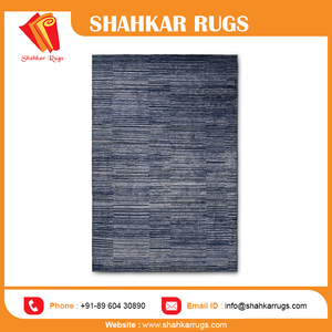 Alfombra de Lana de Pelo Mediano, Grande y Esponjosa, Hecha a Mano, Diseño Abstracto Personalizado, Rectangular, Moderna, Lavable, para Sala de Estar - Product Image 6