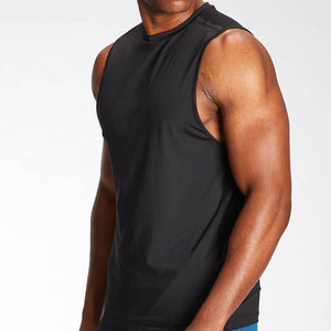 Vente en gros de logo personnalisé Débardeurs en coton spandex respirant et uni pour l'entraînement de gymnastique - Product Image 3