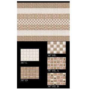 Carreaux muraux de décoration extérieure de villa et d'appartement émaillés numériques 30x45cm - Product Image 2