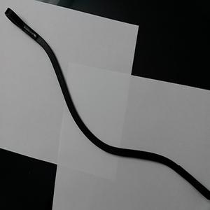 Banda Ecuestre para deportes al aire libre, banda para la frente de caballo delgada plana con forma curva a la moda, cuero de alta calidad - Product Image 4