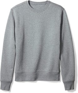 Sweat-shirt à col ras du cou en polaire pour homme, haute qualité, vente en gros, OEM, 2023 - Product Image 1