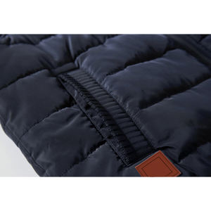 Precio de fábrica Hombres Ropa de calle de invierno Estilos urbanos Chaleco Tallas grandes Manga Menos Chaquetas acolchadas Sudaderas con capucha - Product Image 5