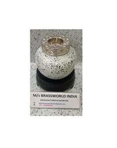 <b>tea</b> light cremation <b>urn</b> to light a candle in memory funeral supplies Brassworld India - Product Image 2