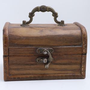 Cofre <span class=keywords><strong>de</strong></span> almacenamiento <span class=keywords><strong>de</strong></span> <span class=keywords><strong>madera</strong></span> pequeño, caja <span class=keywords><strong>de</strong></span> <span class=keywords><strong>madera</strong></span> decorativa - Product Image 3