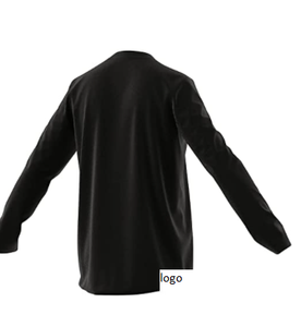 T-shirt de Sport à manches longues pour homme, 65% Polyester, 35% coton, importé du Bangladesh - Product Image 6