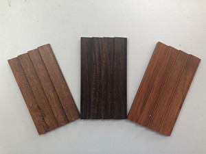 Shalumi-extrusión de aluminio, grano de madera, diseño personalizado - Product Image 2
