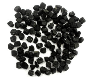 พลอยสามสีดำธรรมชาติแบบหยาบ50ชิ้น,พลอยหลวมสำหรับทำเครื่องประดับขายส่ง - Product Image 1