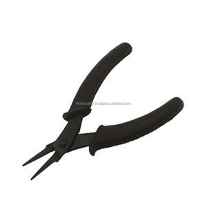 Outil de perlage Pince à anneau fendu 130mm Outil à main de fabrication de bijoux noirs - Product Image 4