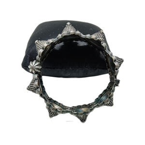 เทรนด์อินเดียแฟชั่นแฮนด์เมดออกแบบเงินลักษณะเหมือนกันตะวันตกดูกำไลเปิดได้สำหรับหญิงและหญิง - Product Image 2