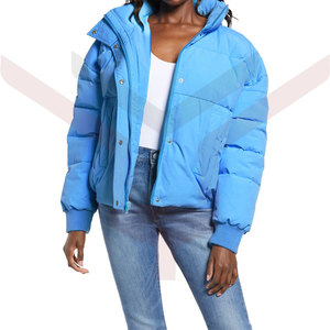 Custom logo Winter 2022 Clothing Plus Size Women Jacket Puffer Down Outdoor Jackets <b>Bubble</b> <b>Coats</b> - Product Image 4