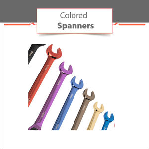 Clés à cliquet industrielles personnalisées 1 an Boîtes intérieures colorées métriques en acier au chrome vanadium de différentes couleurs directement en Inde - Product Image 4