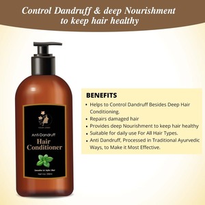 Produit de soin capillaire personnalisé OEM avec contrôle de l'huile Après-shampooing Anti-pelliculaire nettoyant en profondeur extrait de plante organique Cheveux à base de plantes - Product Image 3