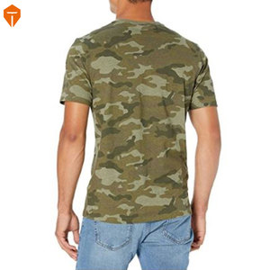 Camiseta de manga corta con cuello redondo para hombre, 100% algodón - Product Image 3