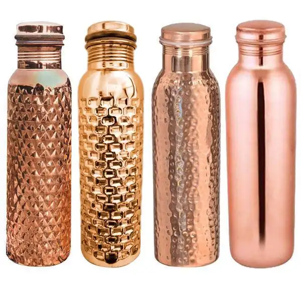 100% copper water bottle