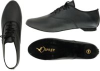 Zapatos de Baile de Jazz y Ballet de Media Suela de Cuero PU con Logotipo Personalizado y Color Personalizado para Mujer, Zapatos Profesionales para Entrenamiento de Baile, Kilts Escoceses