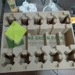 Emballage de pâte en papier moulée, prix bon marché, du Vietnam, plateau pour produits électroniques - Product Image 3
