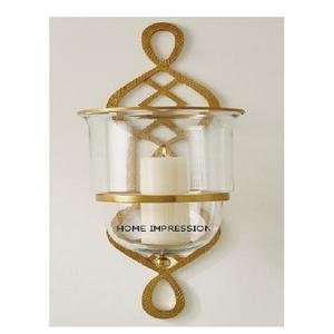 Lanterne murale or de luxe Lanterne décorative extérieure et intérieure en métal standard - Product Image 1