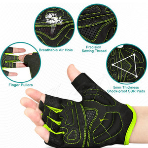 Guantes de ciclismo transpirables para hombre y mujer, manoplas antideslizantes para bicicleta de montaña o carretera - Product Image 3
