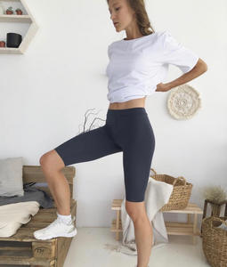 Pantalones cortos de lana para hombre, pantalón corto informal con bolsillos y cremallera - Product Image 5