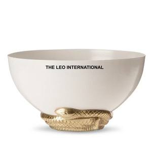 Bol en aluminium en forme de branche d'arbre Accessoires de décoration de la maison Cuisine Table à manger Bol ovale moderne - Product Image 2