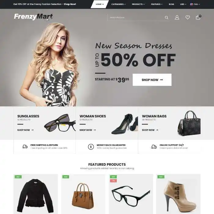 E-commerce Website Builder