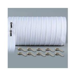 Vente en gros personnalisable grande fermeture à glissière invisible en silicone avec longue chaîne pour sac vêtement bagages chaussure utilisation - Product Image 1