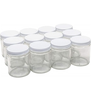 Bocaux rondes en verre transparent peint, pièces, <span class=keywords><strong>4</strong></span> oz, pour la fabrication de bougies - Product Image 3