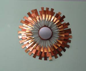 Miroir mural en métal de luxe moderne et élégant, très vendu, avec finition en poudre, pour les fêtes et la décoration de mariage - Product Image 6