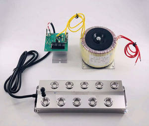 Brume ultrasonique Faire Brumisateur Atomiseur 10 tête en acier Inoxydable + Bague transformateur + rectification plaque avec dissipateur thermique (1 set - Product Image 1