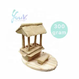 YouV 300g 10.6 unzen Wood Clay Air Dry Super Light Non toxisch für Handcraft Kids Safely Sculpting EN-71-3 Environment Friendly