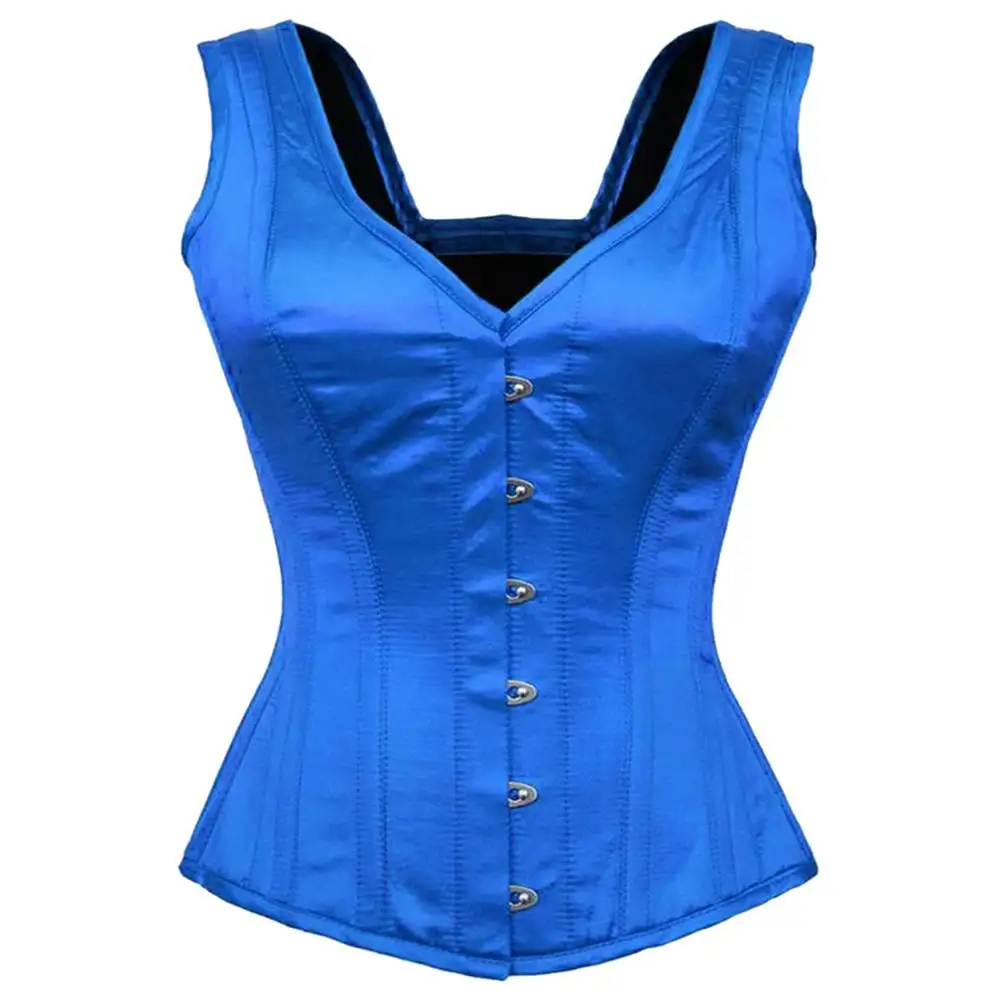 Corset Factory Wholesale Steampunk Overbust Corset And Bustiers Waist Trainer Steel Boned Women Corset