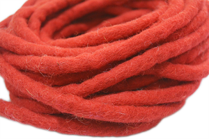 Haute qualité 10m laine feutre corde à la main népal conception couleur personnalisée pour bricolage décorations de noël Opp sac emballage - Product Image 2