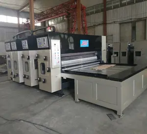 Flexo printing machine carton making printer slotter for corrugated carton