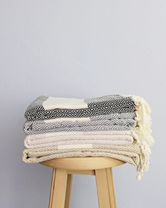 Turkish Peshtemal <b>Towel</b> Diamond 100% Cotton <b>XL</b> Turkish <b>Beach</b> Hammam Bath <b>Towel</b> - Product Image 4