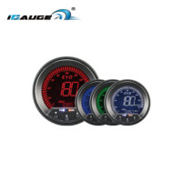 Velocímetro y Odómetro GPS Digital Universal de 85mm con Pantalla LCD de 4 Colores para Coche y Automóvil
