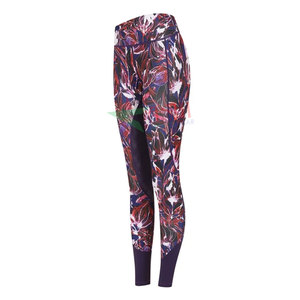 Women's <b>Nylon</b> Western Style Riding Leggings Full Sublimation Printing Horse Riding Equestrian Sports Wholesale Pant - Product Image 6
