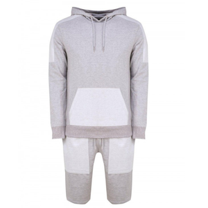 Conjunto de chándal para hombre, ropa para correr, Sudadera con capucha y pantalón corto, moda informal, 2020 - Product Image 6