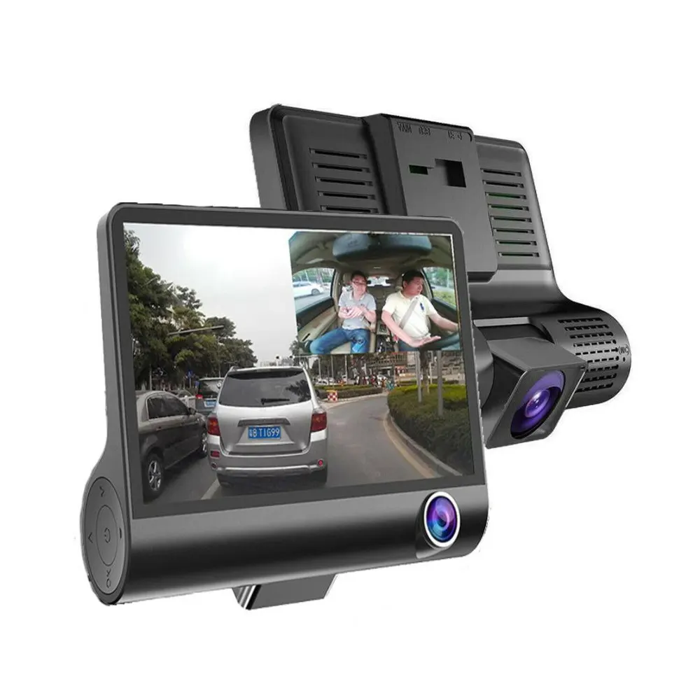 Dropshipping car monitor 1080p rearview mirror dash cam lcd display driving recorder