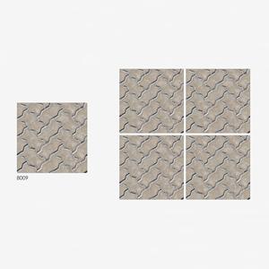 Carreaux de sol de stationnement en céramique de conception d'aspect de bloc de forme différente 400x400mm - Product Image 1