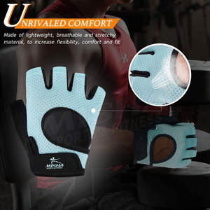 Alta calidad Unisex Fitness Gym Guantes Directo de fábrica al por mayor Nuevo diseño Guantes de ejercicio de entrenamiento para hombres y mujeres - Product Image 3