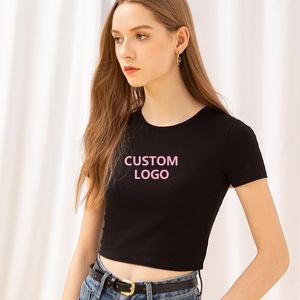 Pakistan Manufacturer Dry-Fit Croptop for women <b>White</b> Top <b>Tshirt</b> With Love Printing On Front - Product Image 5